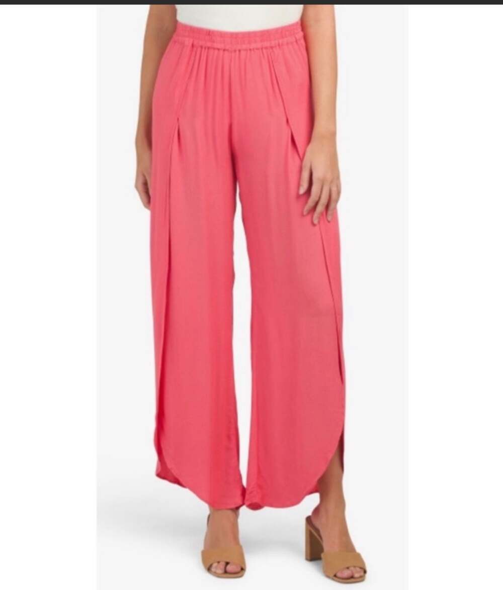 Young Fabulous & Broke YFB split leg beach pants sunset ombre